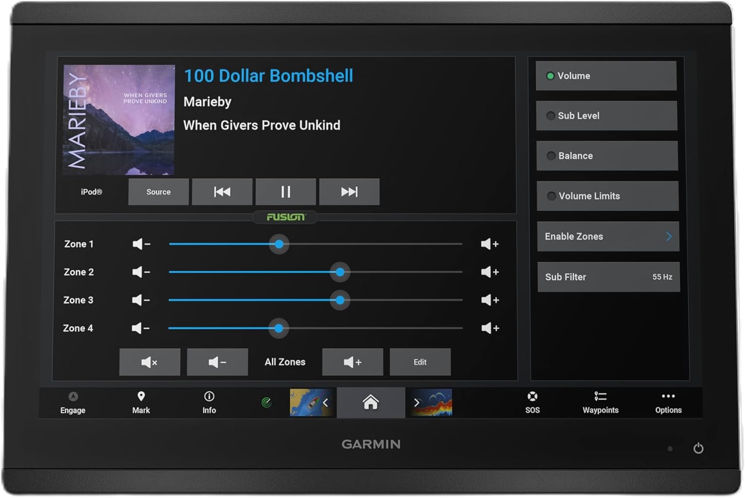 HNC GPSMAP 923xsv 010-02366-52, with GMR 18 HD3 Radome, Compatible with Garmin