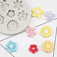 Vista 9 de Molde de jabón de silicona con forma de flor de rosa 3D, molde para pastel de chocolate, hecho a mano, decoración de fondant, fabricación de jabón