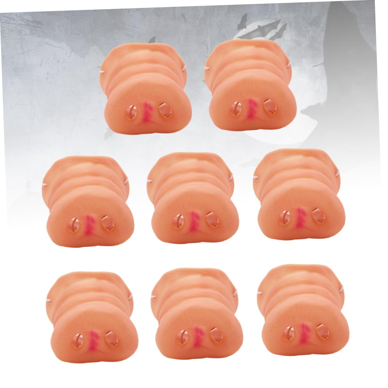 ibasenice 2 Set Di Maschera Elastica Per Cosplay Per Ragazzi E Ragazze Leggera E Portatile Accessorio Per Feste Di Halloween 8 Pezzi*2