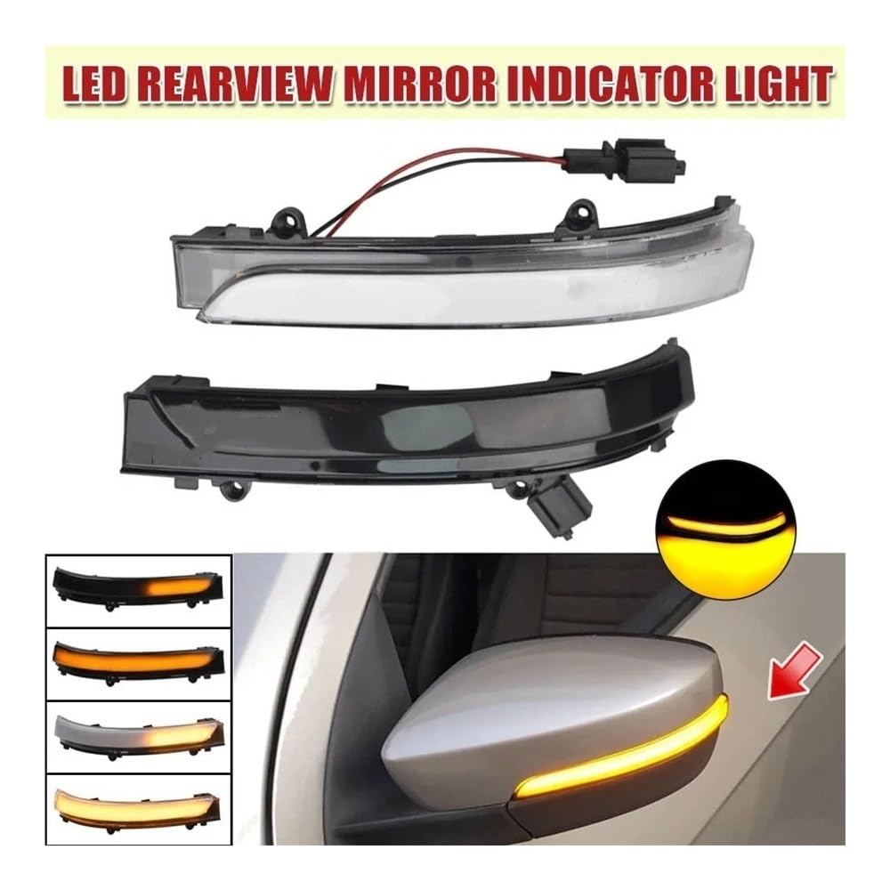retrovisor Giro Luz Coche Para Coche, Indicador Intermitente Secuencial