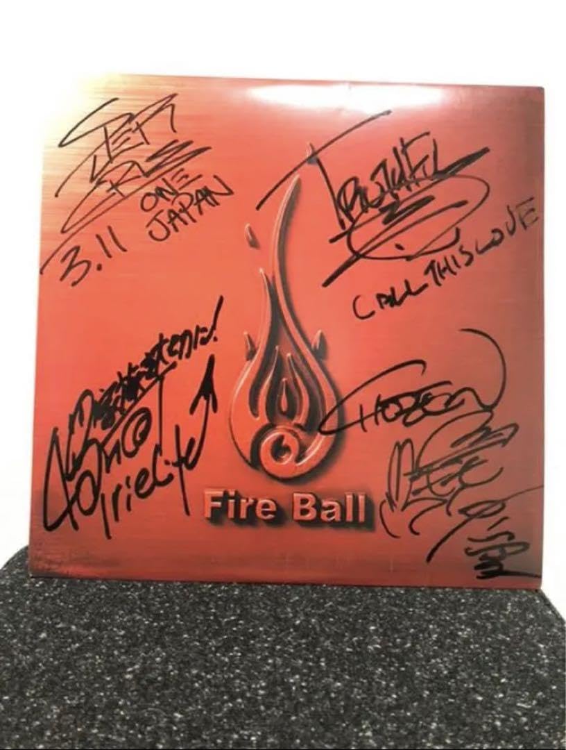 FIRE BALLサイン入りレコード FIST AND FIRE 横浜レゲエ祭 FIRE BALLサイン入りレコード FIST AND FIRE 横浜レゲエ祭