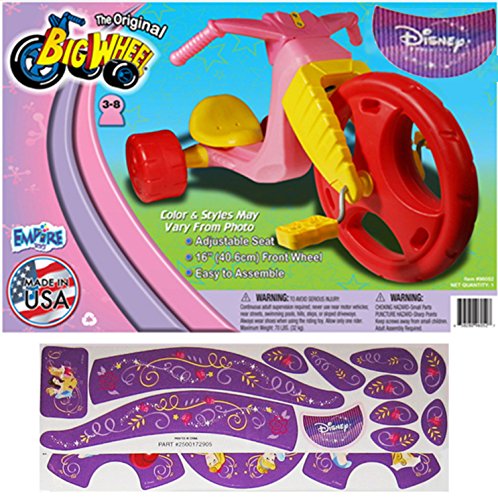 The Original Big Wheel Trike Red/Pink/Yellow Limited Edition for Girls 16