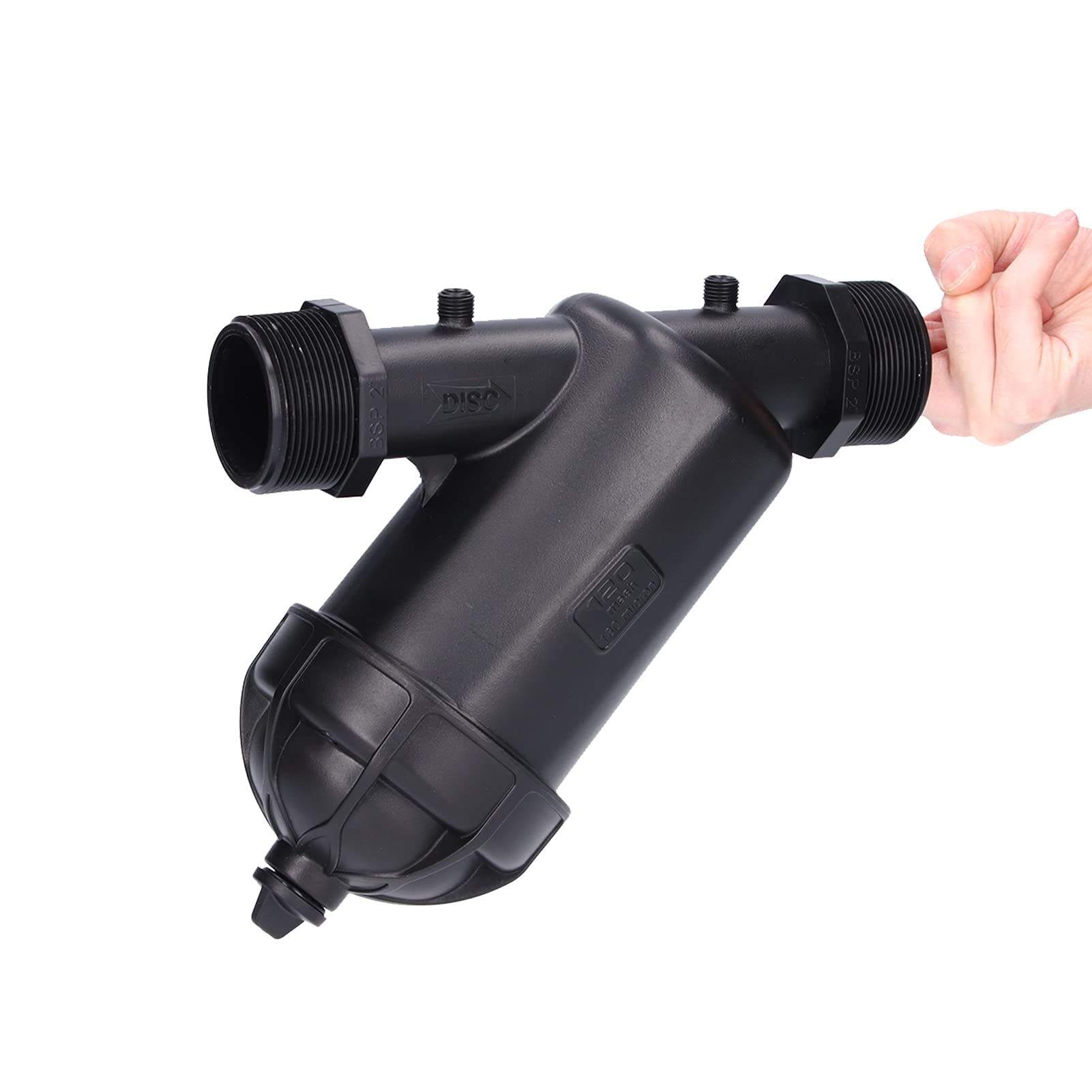 G2 Filettatura Maschio Tipo Y Filtro a Disco Filtro per Il Trattamento dell'Acqua Strumento di filtrazione per l'irrigazione agricola