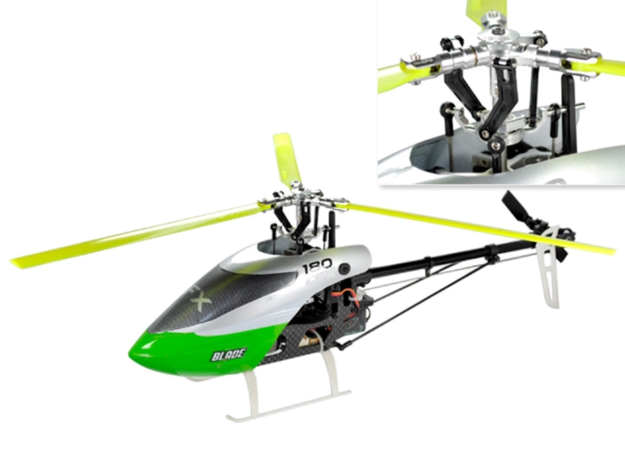 Microheli CNC AL/Plastic Triple Orange Blade Conversion Set (RED) - Blade 180 CFX / 150 S (MH-18FX101TO)