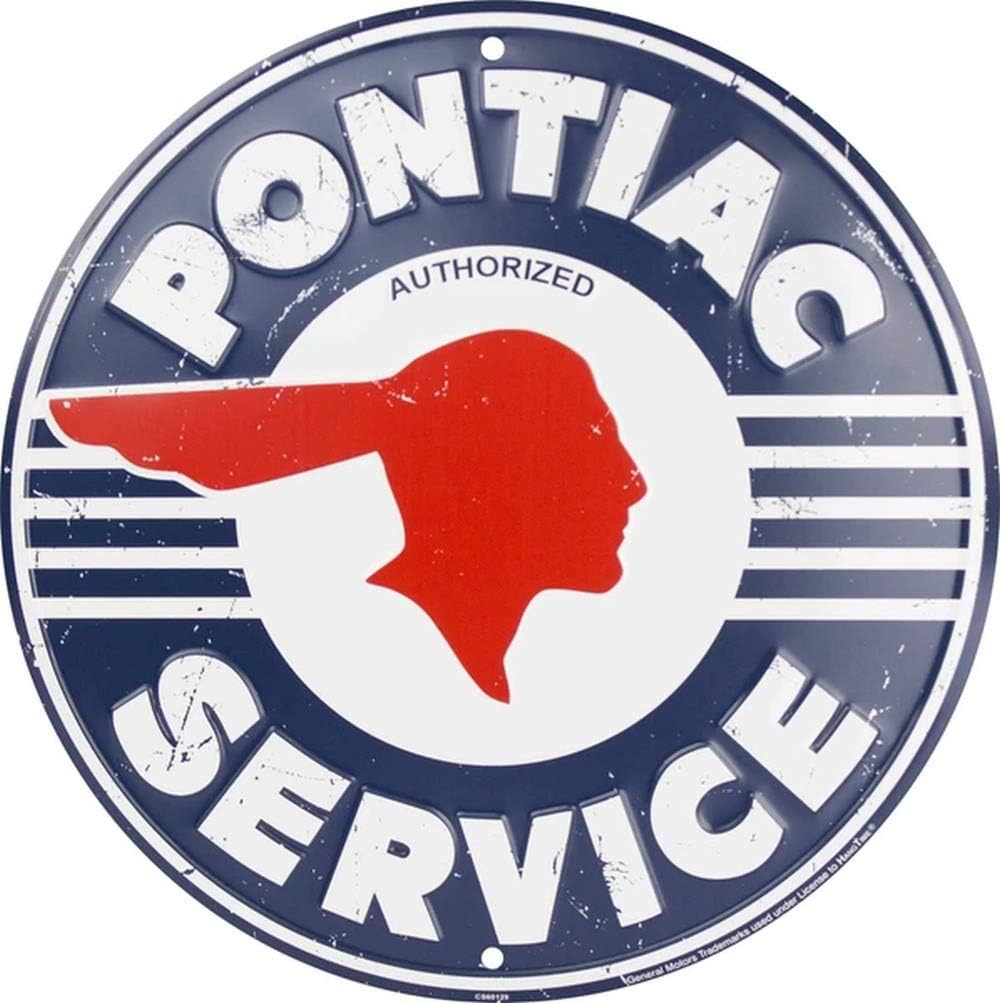 Hangtime Authoirzed Pontiac Service 24 inch garage sign