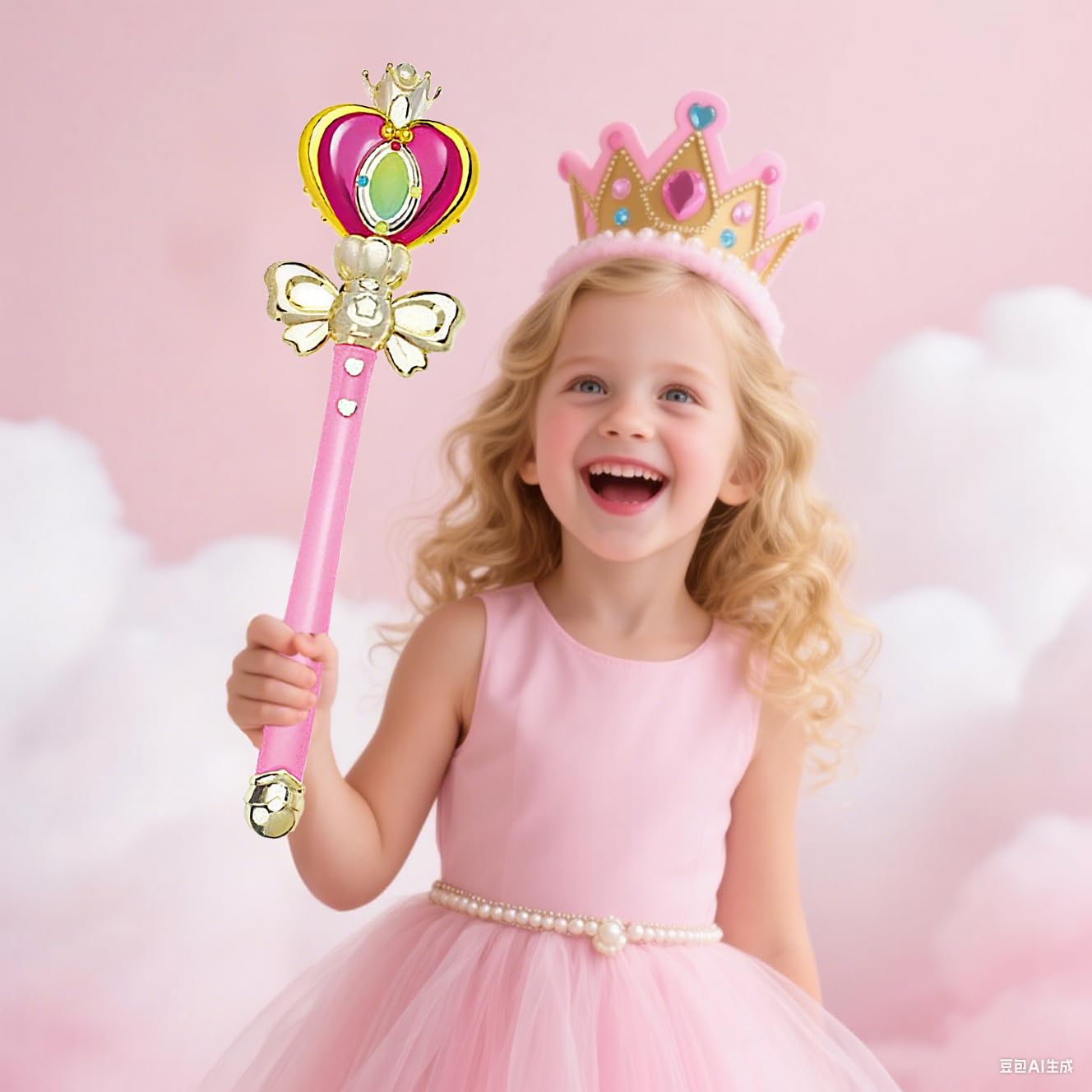 Moon Bacchetta magica Star Moon Light Music giocattolo per bambini e ragazze regalo