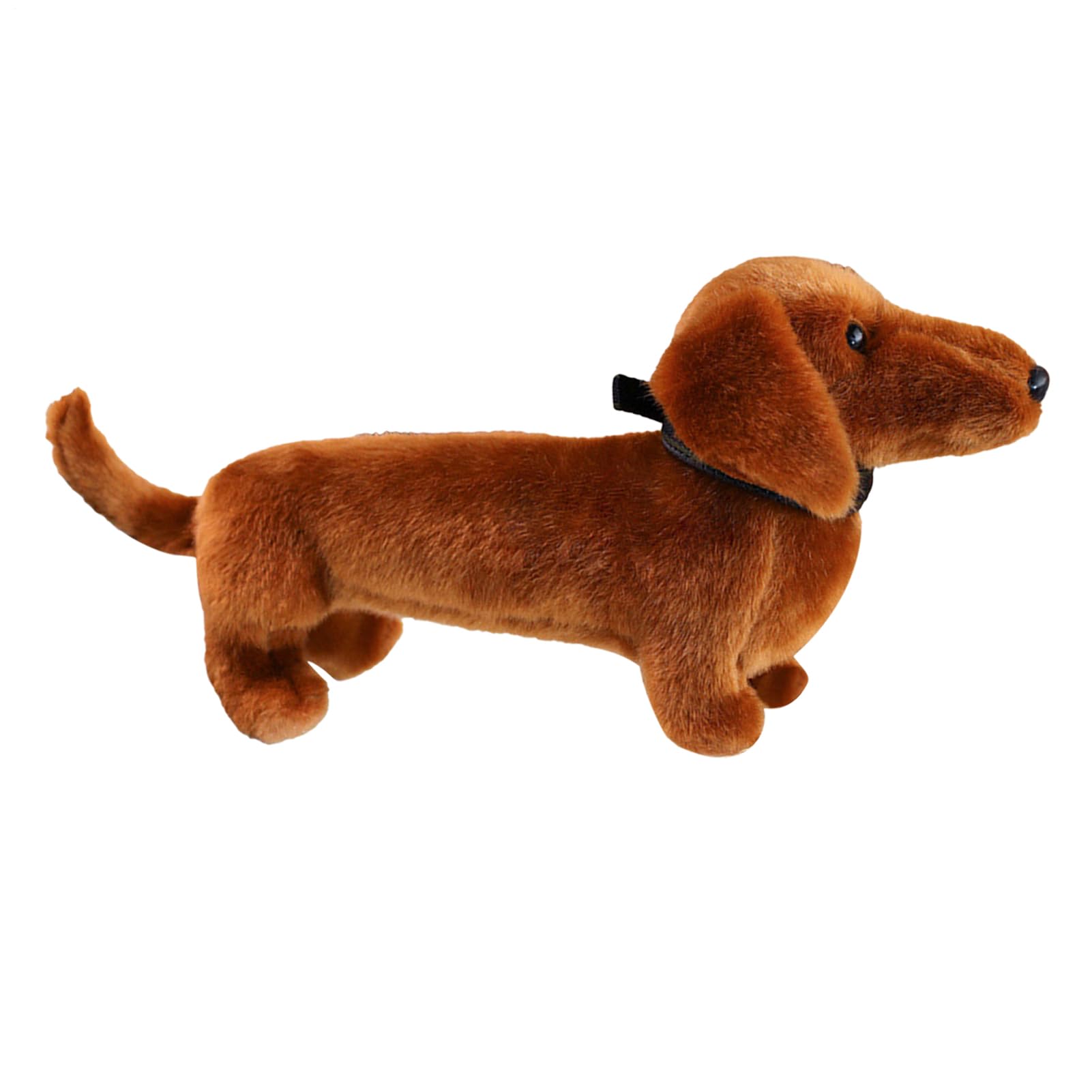 Yqooup Dachshund Stuffed Animal,Simulated Soft Doll | Dachshund Dog Toy | for Bedroom Home Party Car Girls Boys Halloween Easter Christmas Birthday