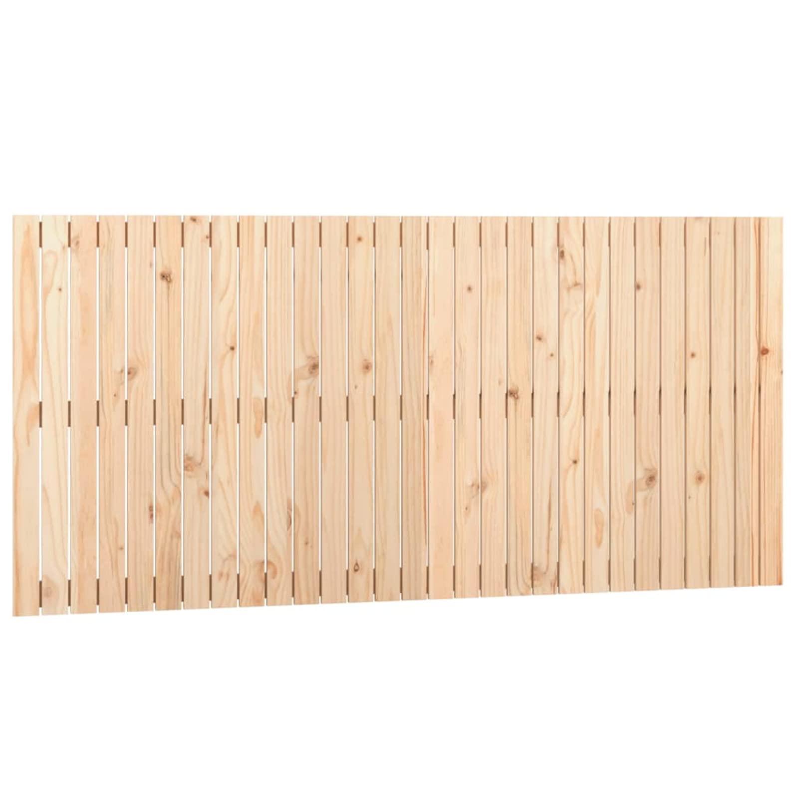 824913 Testiera da Parete 185x3x90 cm in Legno Massello di Pino Testata in Legno,Testata Letto Matrimoniale Muebles Dormitorio Spalliera Letto Testiere per Letto Matrimoniale