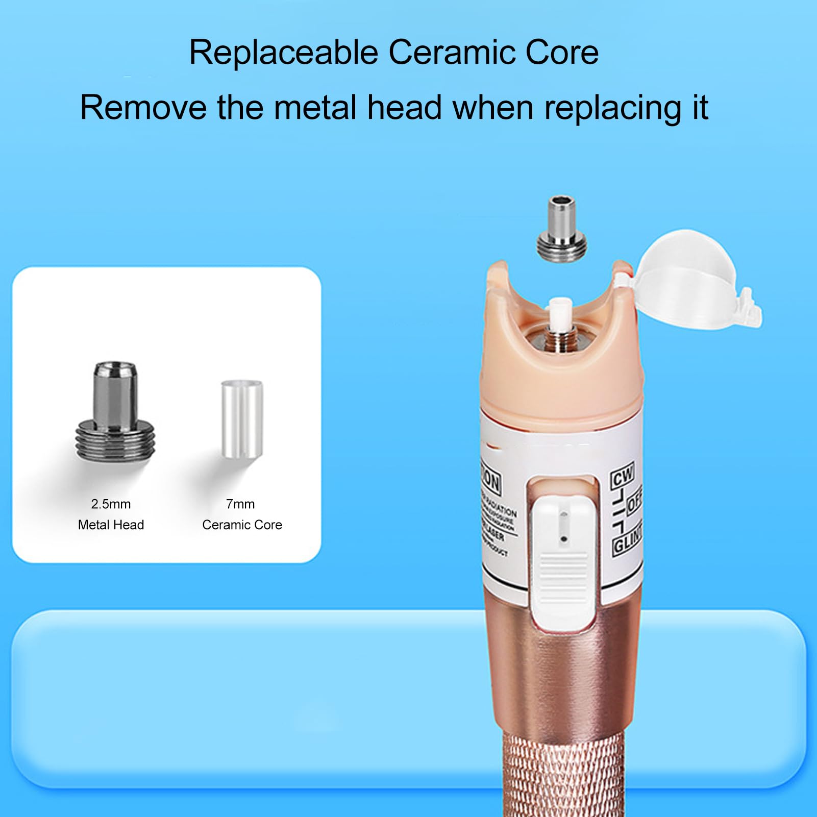 Glasvezel One Click Cleaner Pen voor SC Connector Glasvezel One Click Cleaner Pen voor SC Connector