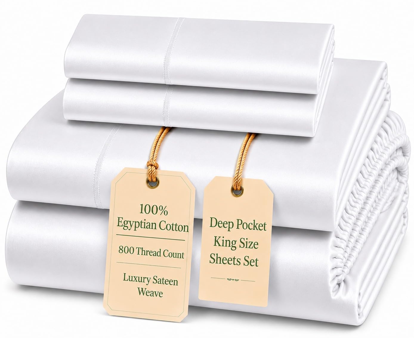 Chateau Home Collection 800 TC King Sheet Set
