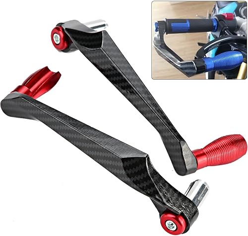 Miniatura 6 de Health Gear - Protector de manillar de motocicleta, protectores de palanca de motocicleta CNC de aluminio de 78 pulgadas, accesorios de protector de