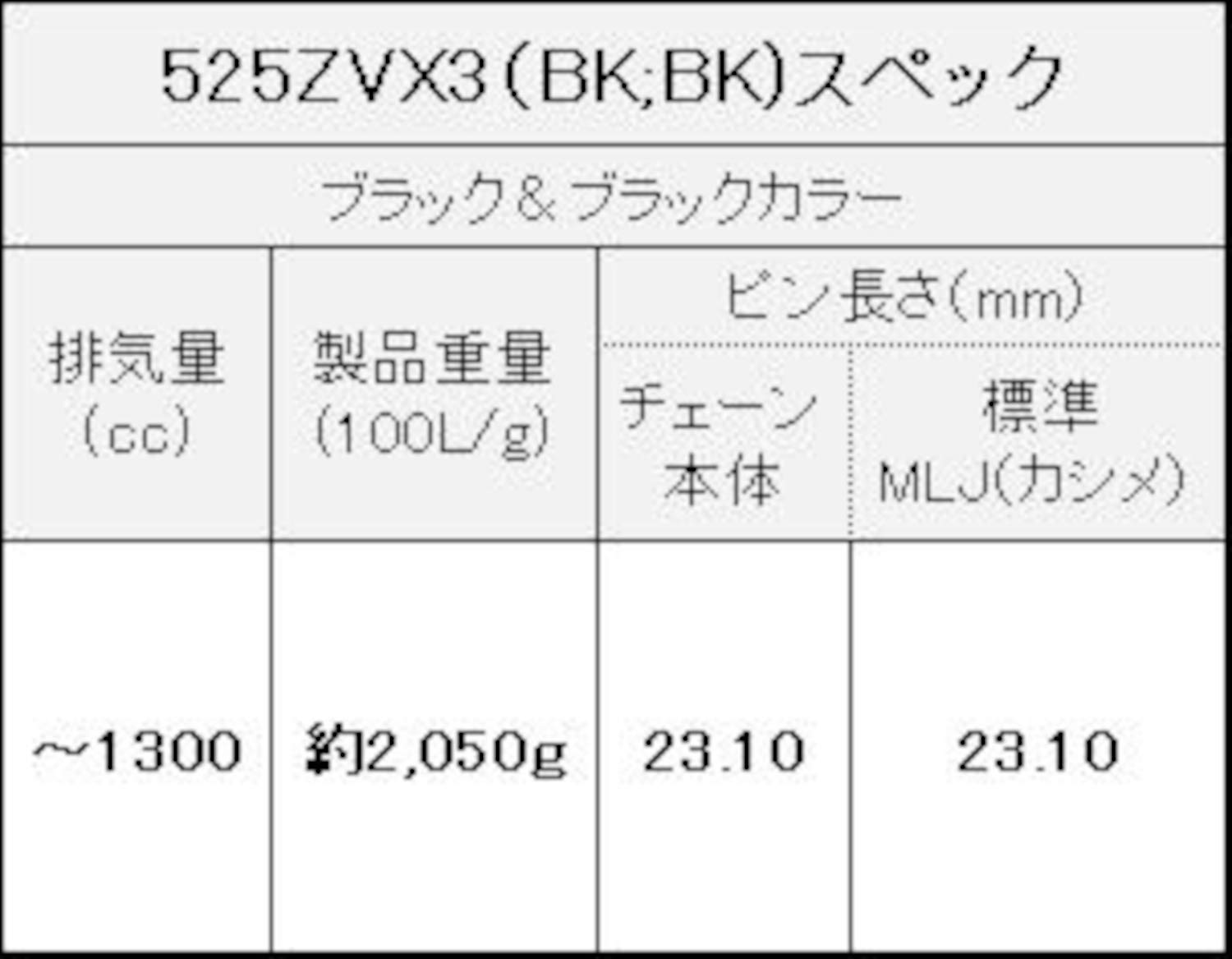 Amazon | EK(イーケー) NXリングシールチェーン 525ZV-X3 ブラック