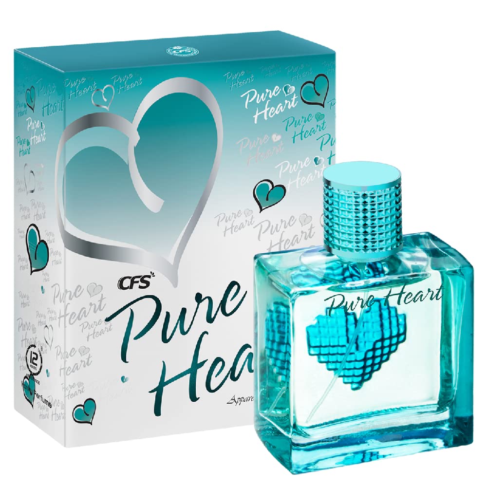 CFS Pure Heart Blue Eau De Parfum Long Lasting EDP for men and women 100ml