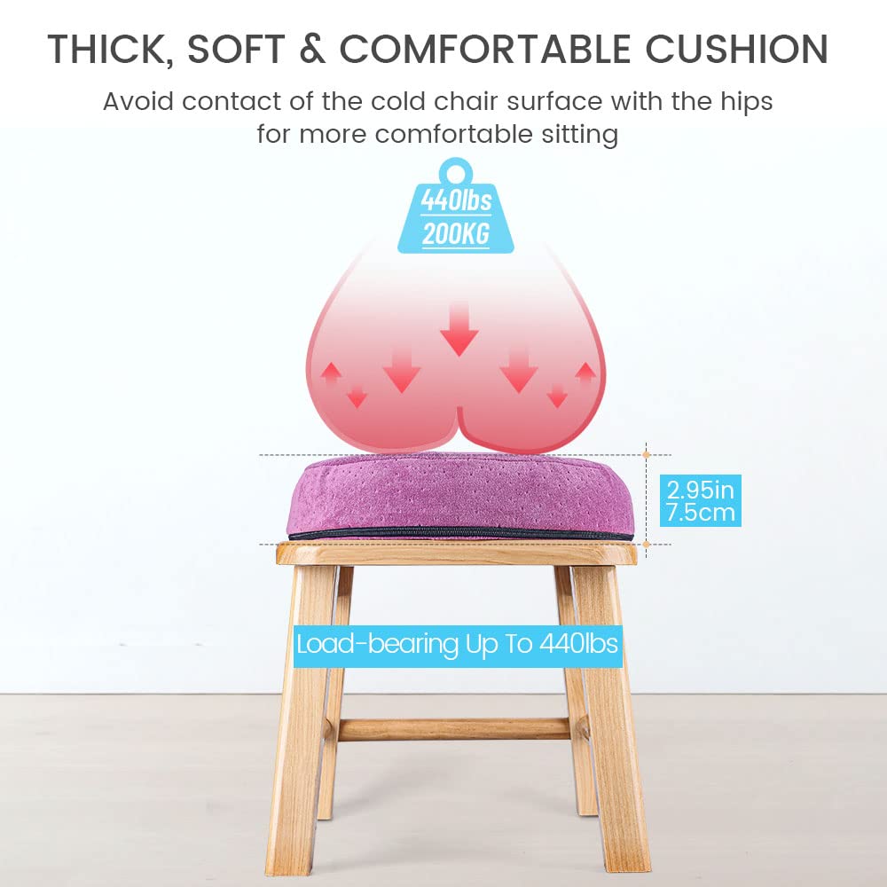 Yoni Steam Seat Wood with Gown, V Steam Seat Kit Detox for Women