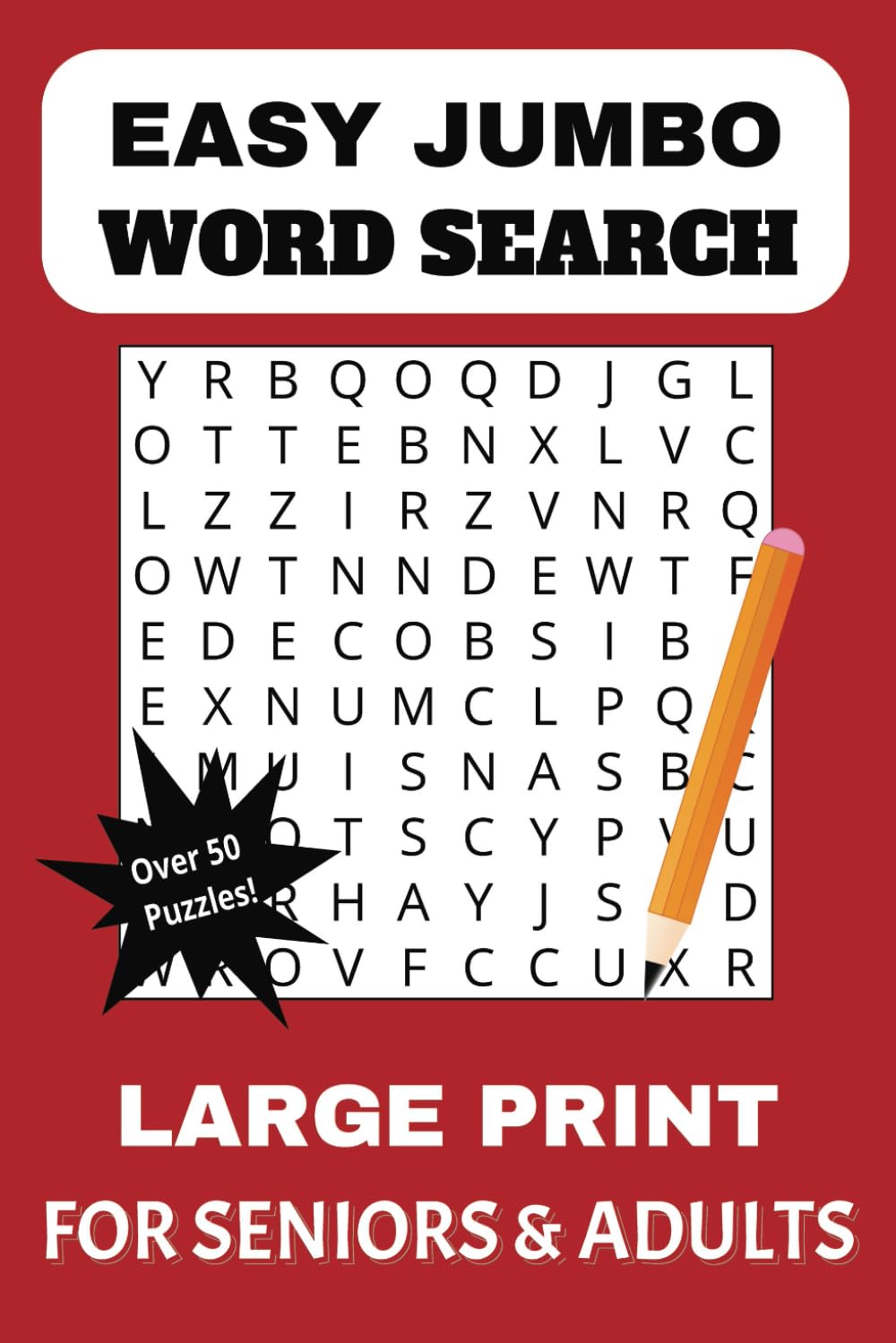 EASY WORD SEARCH PUZZLE BOOK FOR ADULTS & SENIORS in JUMBO PRINT: Word Searches with Easy to Read Print about Colors, Shapes, Numbers and More | 6x9 ... Elderly, Dementia patients, and Free Times