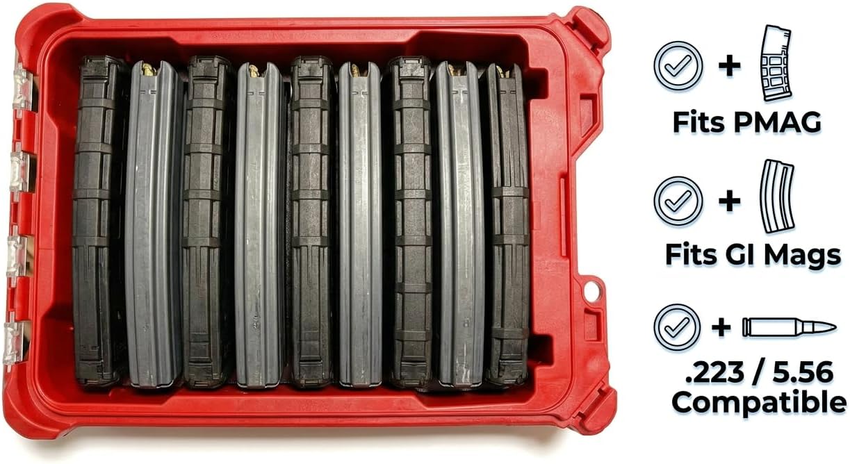 Packout Compact Insert For AR Style Magazines Compact Organizer Tool Accessory