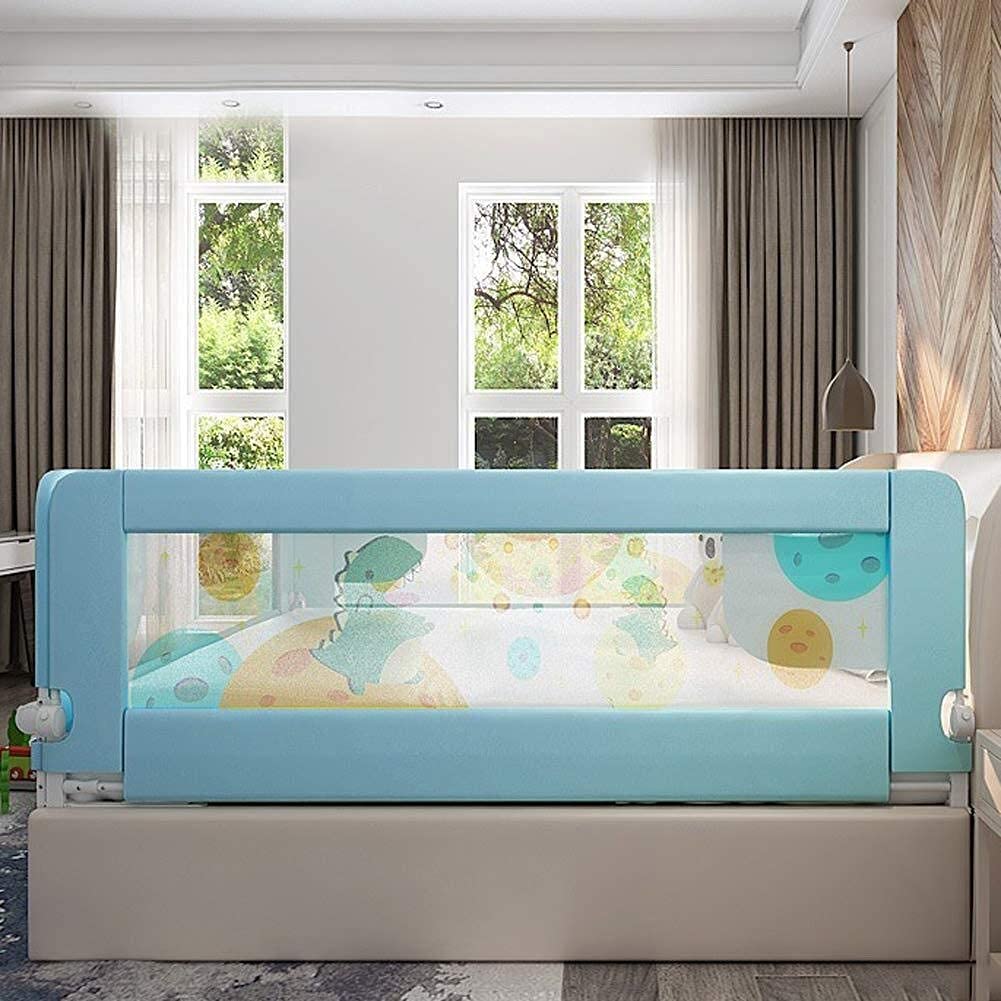 Barandilla para Cama para Parque Infantil para bebés, barandilla para Cama, Valla para Cama anticaída para bebés, Cama Grande, Rejilla de Seguridad Plegable Universal, Deflector de Cama (Col