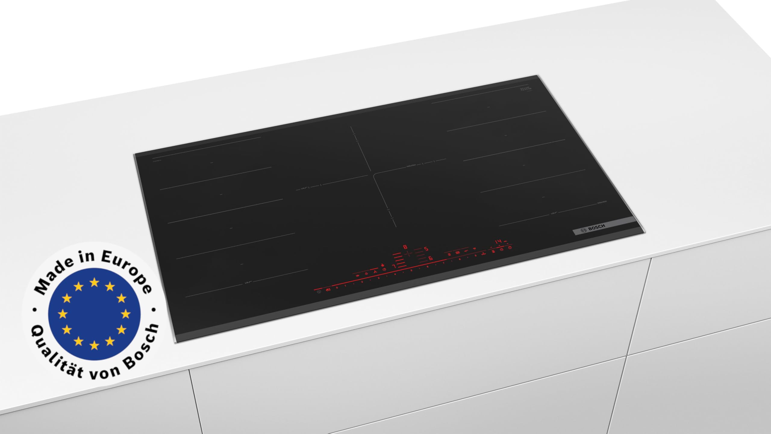 Bosch Serie 8 PXV975DV1E Smartes Induktionskochfeld 90 cm FlexInduction MoveMode PerfectFry PowerBoost