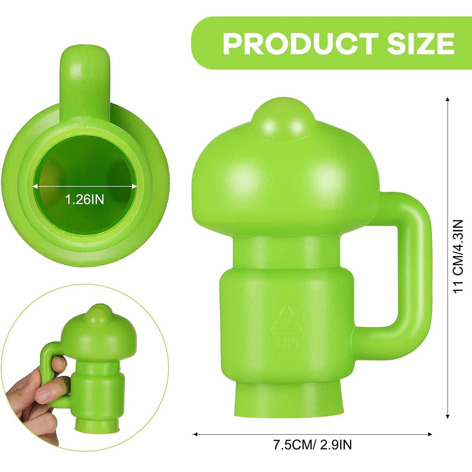 Lesix Lot De 6 Capuchons De Protection Pour Poteau De Trampoline De 3,8 Cm De Diamètre - Pour Filet De Trampoline En Fibre De Verre Ou Anneaux Métalliques (bleu