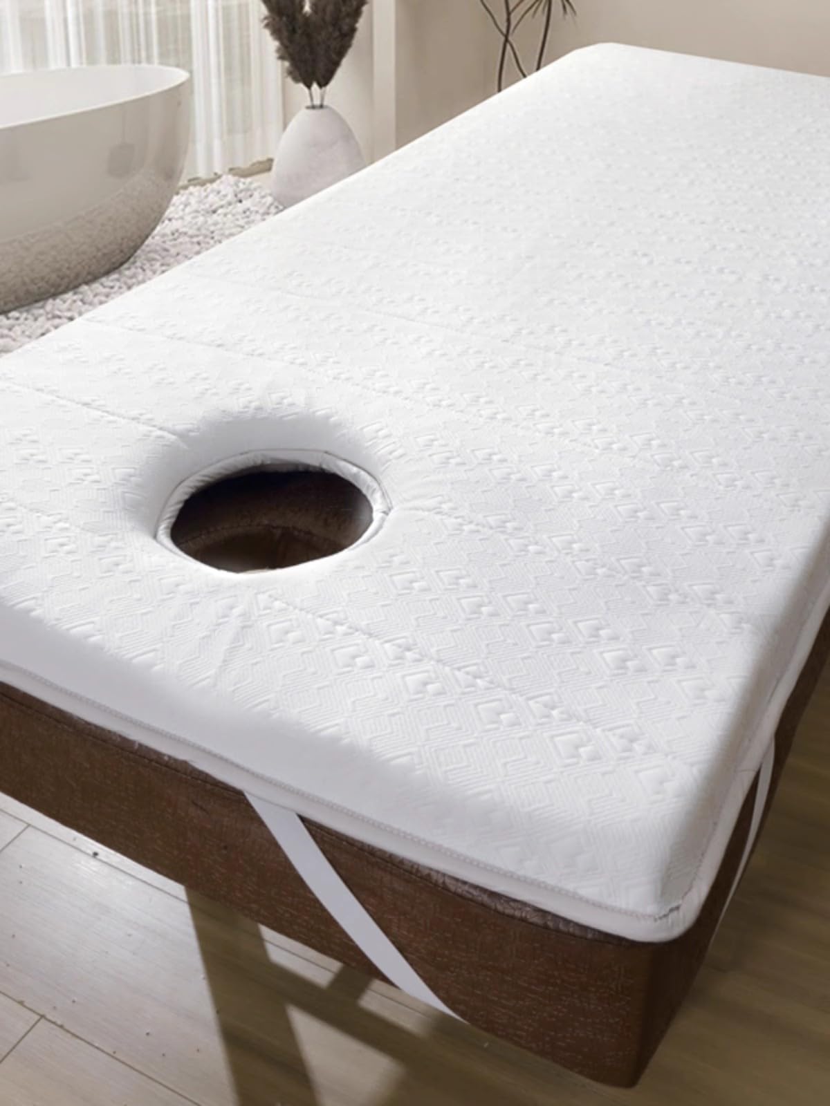 Surmatelas en mousse à mémoire de forme 6 cm respirant doux 70x185cm
