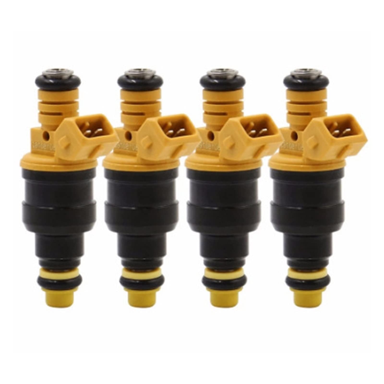 Juego de 4 inyectores de Combustible para Coche 0280150762 Compatible con Volvo 240 244 245 740 780 940 1.9L 2.2L 2.3L Inyector