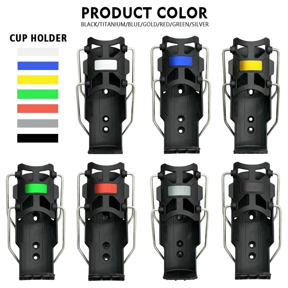 Portabotellas Motocicleta Accesorios para Portavasos, Soporte para Botella De Agua Y Bebidas para Motocicleta, para Vasos