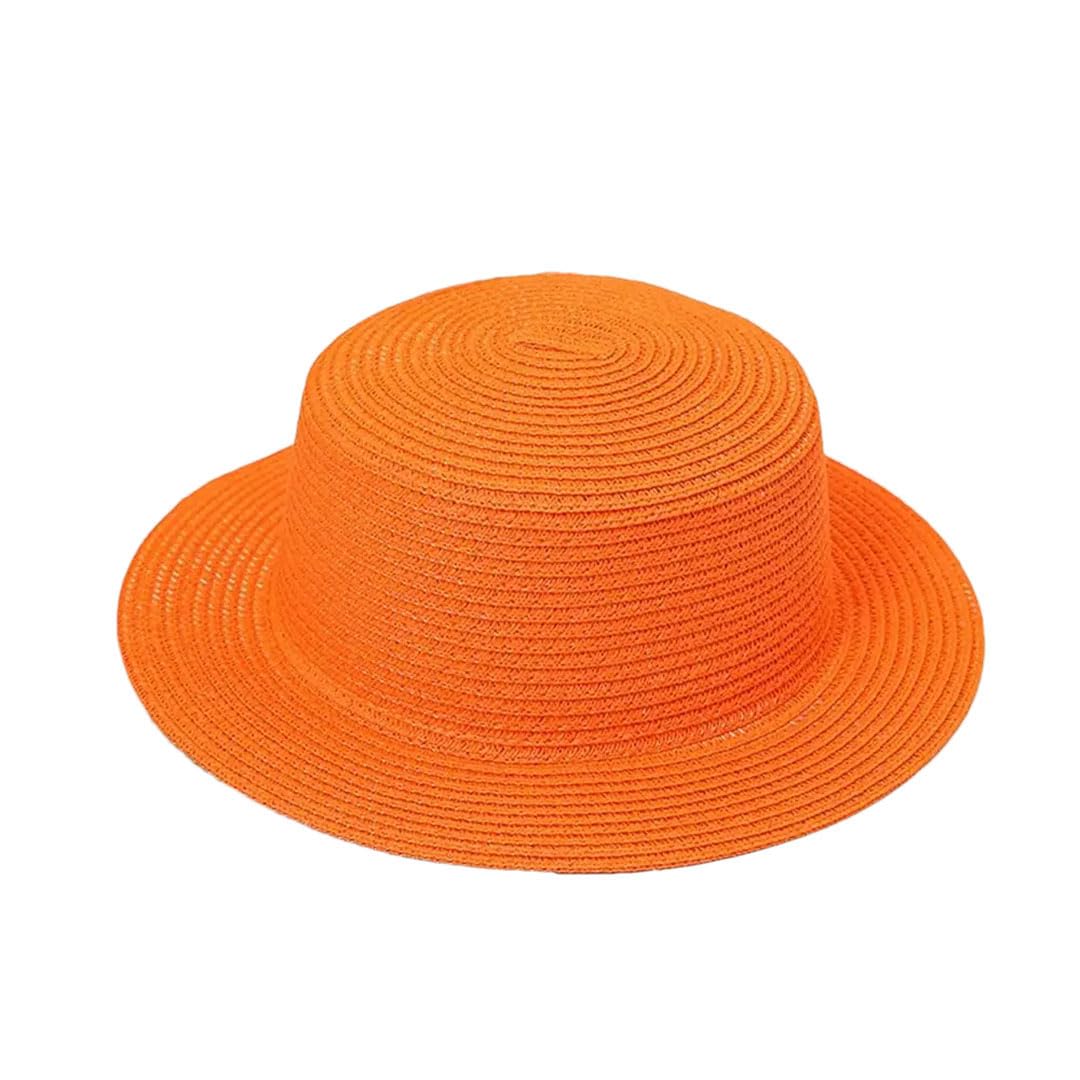 EYRMQWJPC Wide Brim Sun Hat, Men Women Panama Straw Hat Sun Protection Cotton(5)
