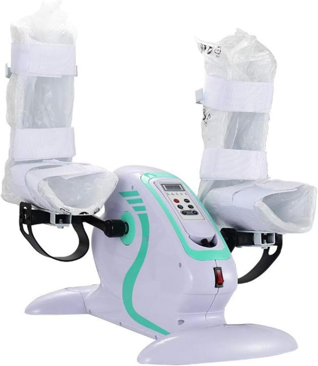 ERoomQ Electric Pedal Exerciser - Portable Arm & Leg Bike with LCD Display