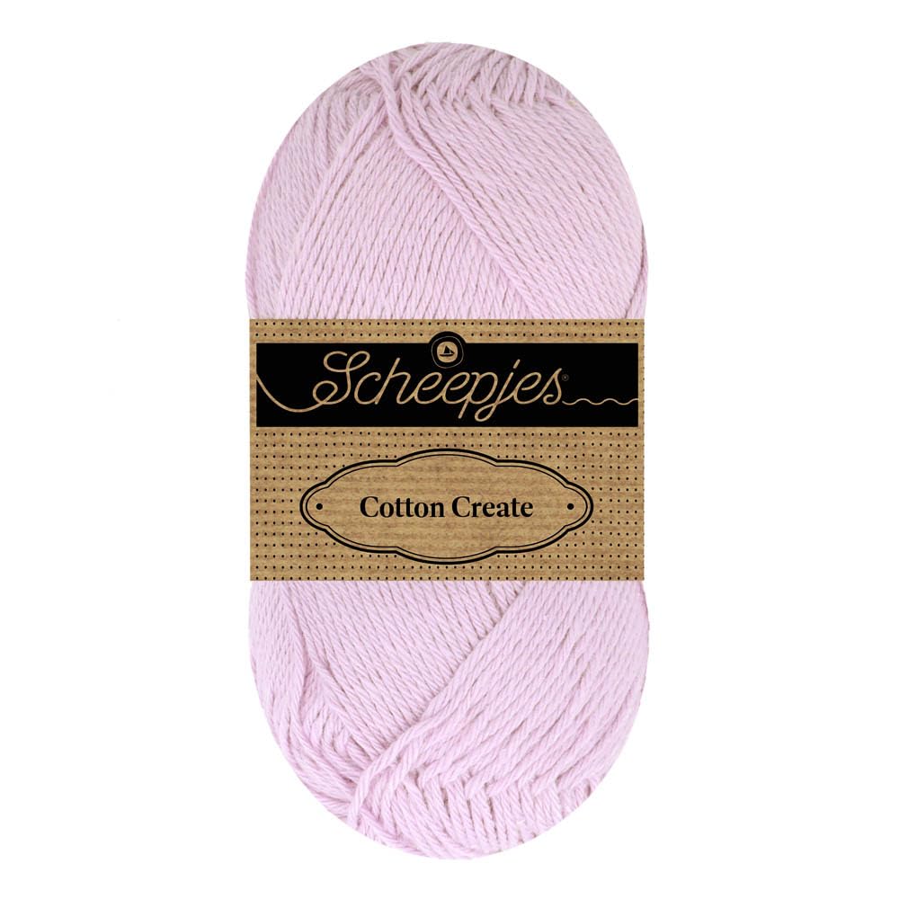 Scheepjes Cotton Create 50g - 529 Unwind, Purple Knitting and Crochet Yarn