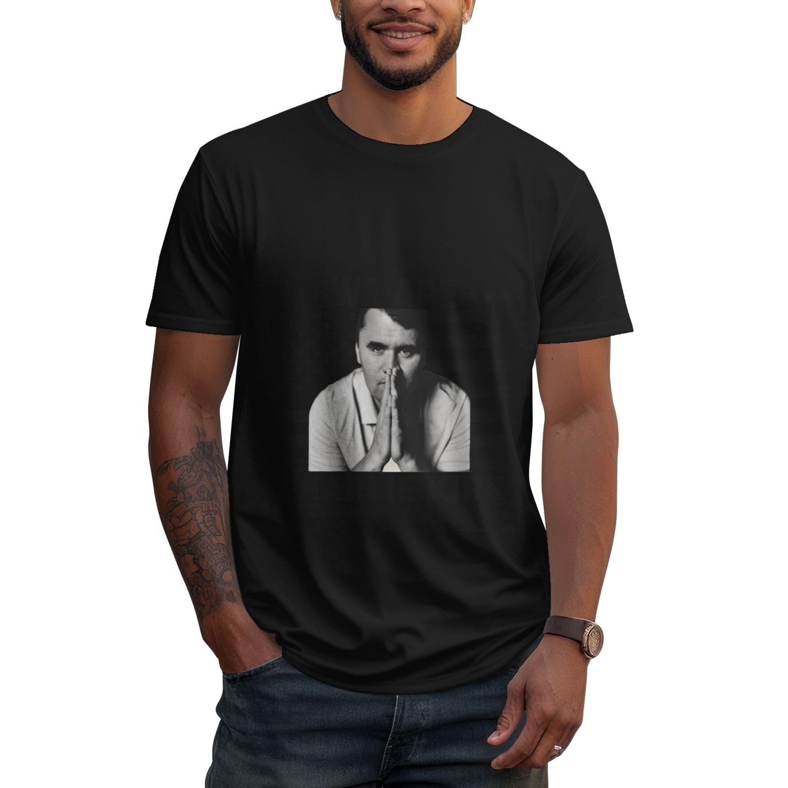 GQWJKSZ We are Charlie Kirk Vintage T-Shirt - Classic Fit, Crew Neck, Adultblack