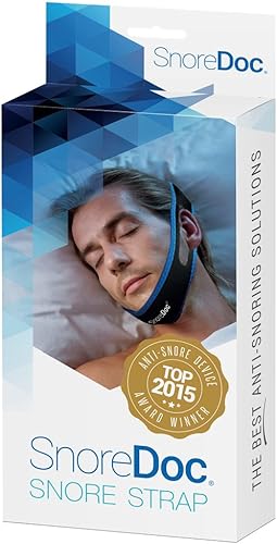 Miniatura 3 de Snoredoc (TM) Banda dispositivo antironquidos para la barbillaSolución para dormir que detiene el ronquido y facilita la respiración - Alivio eficaz