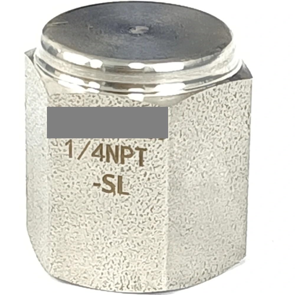 PAKMEZ 1PC 1/4" NPT Female End Cap Hex SUS316 Stainless Steel Pipe Fitting