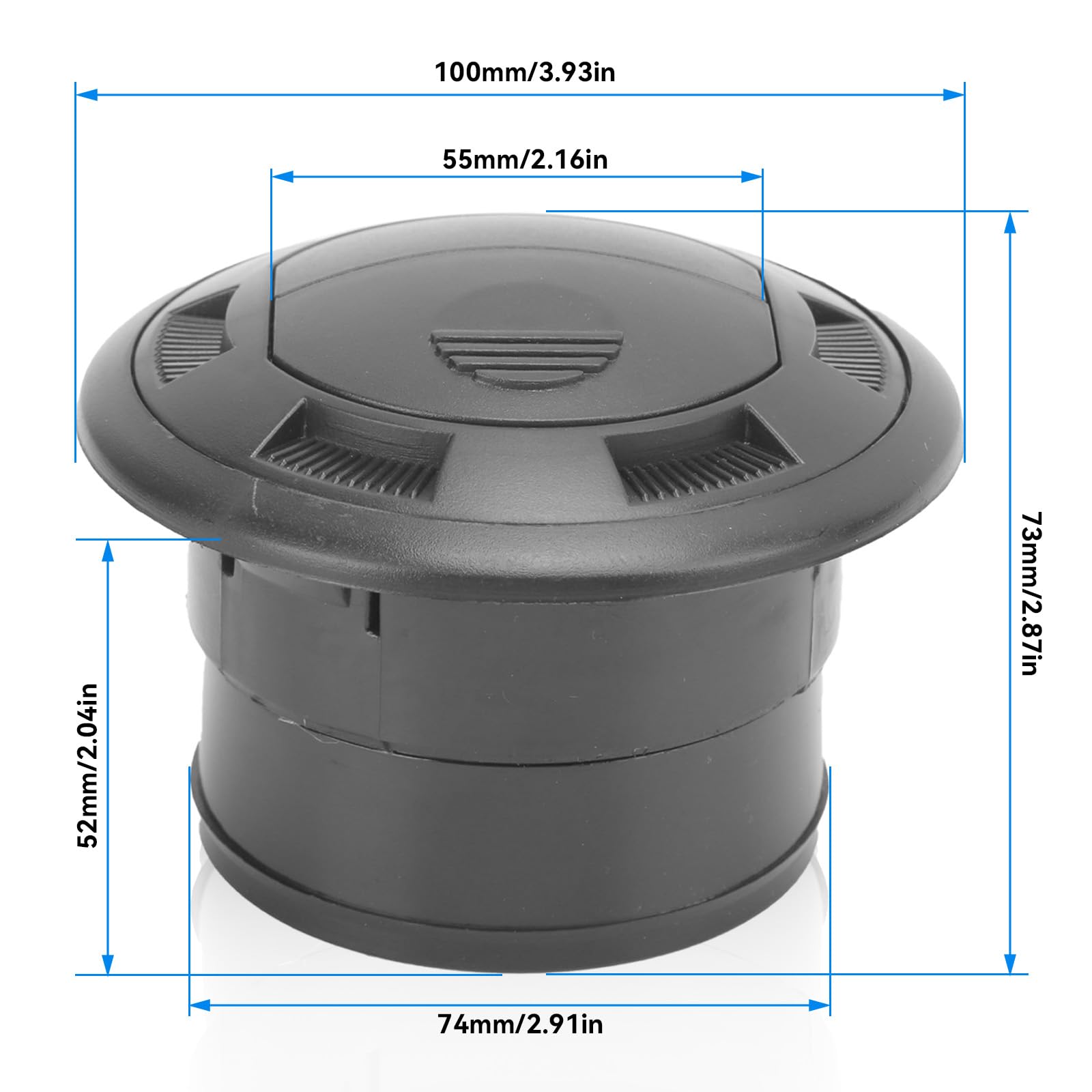 Bouche D'aération VMC Hygroréglable | Leroy Merlin