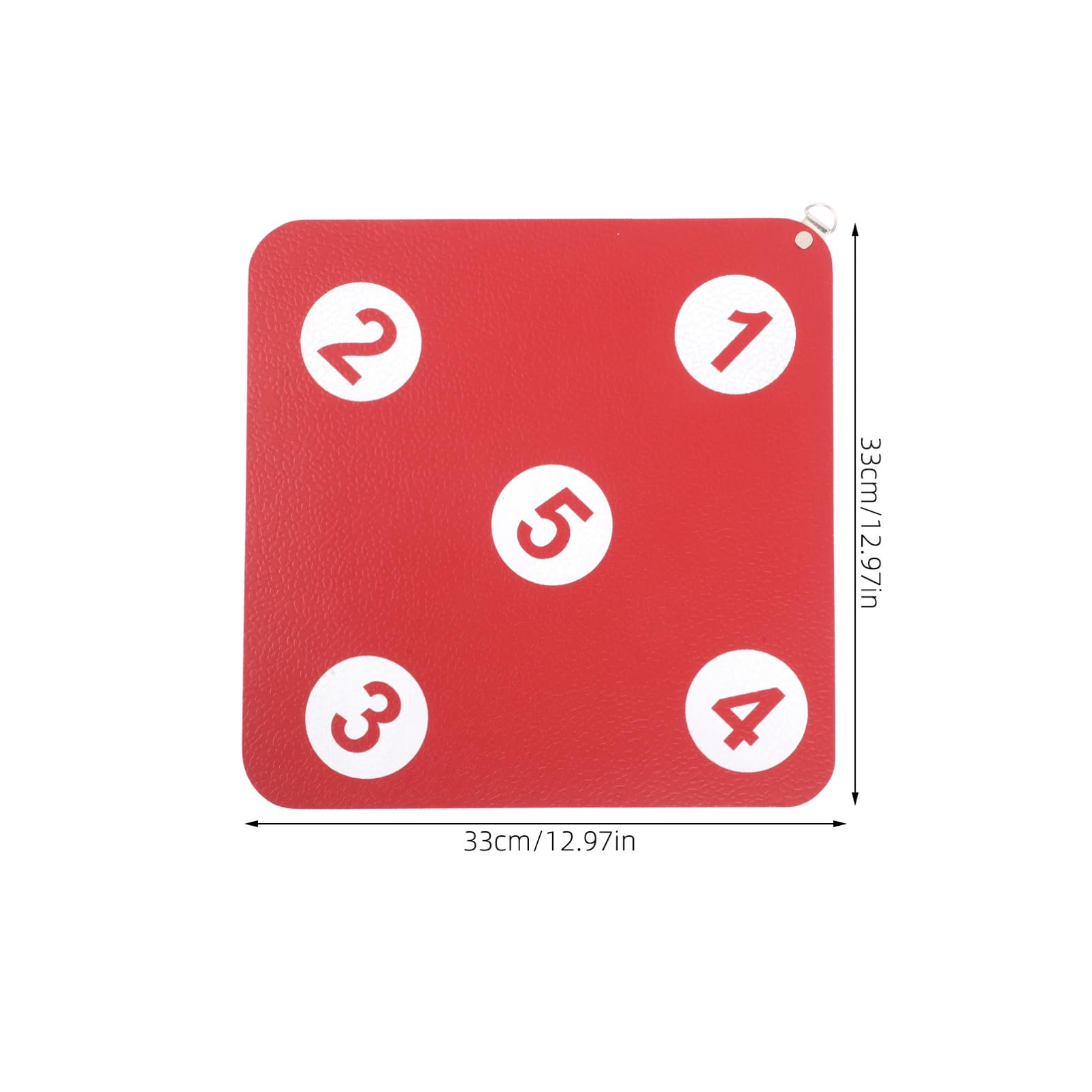 BIUDECO Sturdy Double Sided Fencing Target Portable Rubber Fencing Equipment for Practice Wall Mount Design for Space Saving Training Durable and Lightweight for Easy Storage