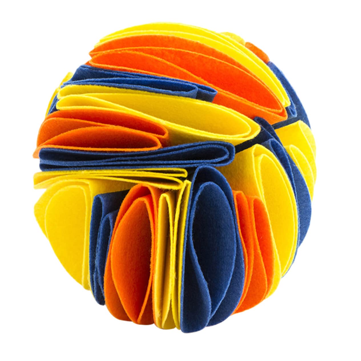 Sosoport 3stücke Pet Schnüffelball Für Hunde Interaktives Kauspielzeug Aus Strapazierfähigem Filz Langsame Futteraufnahme Für Welpen Fördert Spielverhalten Und Zerstörungsdrang