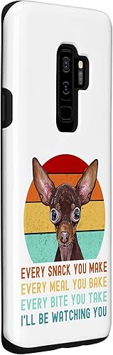 Miniatura 3 de Galaxy S9+ Russian Toy Dog Every Snack you Make Russian Toy Case