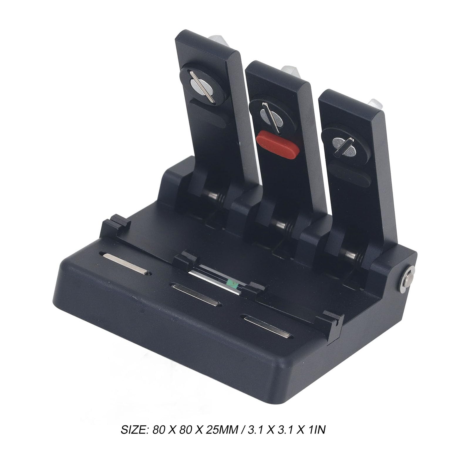 KL-51 Single-Glasfaser-V-Nut-Aligner mit Pressplatte, Magnetschalter, Temporärer Glasfaser-zu-Faser-Verbindungsstecker, Hochpräzises Bare-Fiber-Ausrichtungswerkzeug