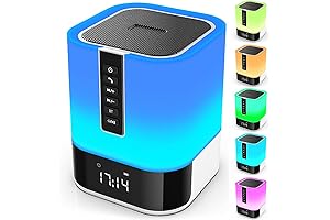 5-in-1 Night Light Bluetooth Speaker: Perfect for 13 Year Old Boys