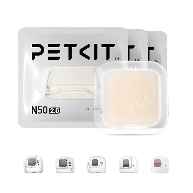 PETKIT Eliminador de Olores para Arenero Gatos Autolimpiable Pura MAX 2 y PUROBOT MAX PRO 2