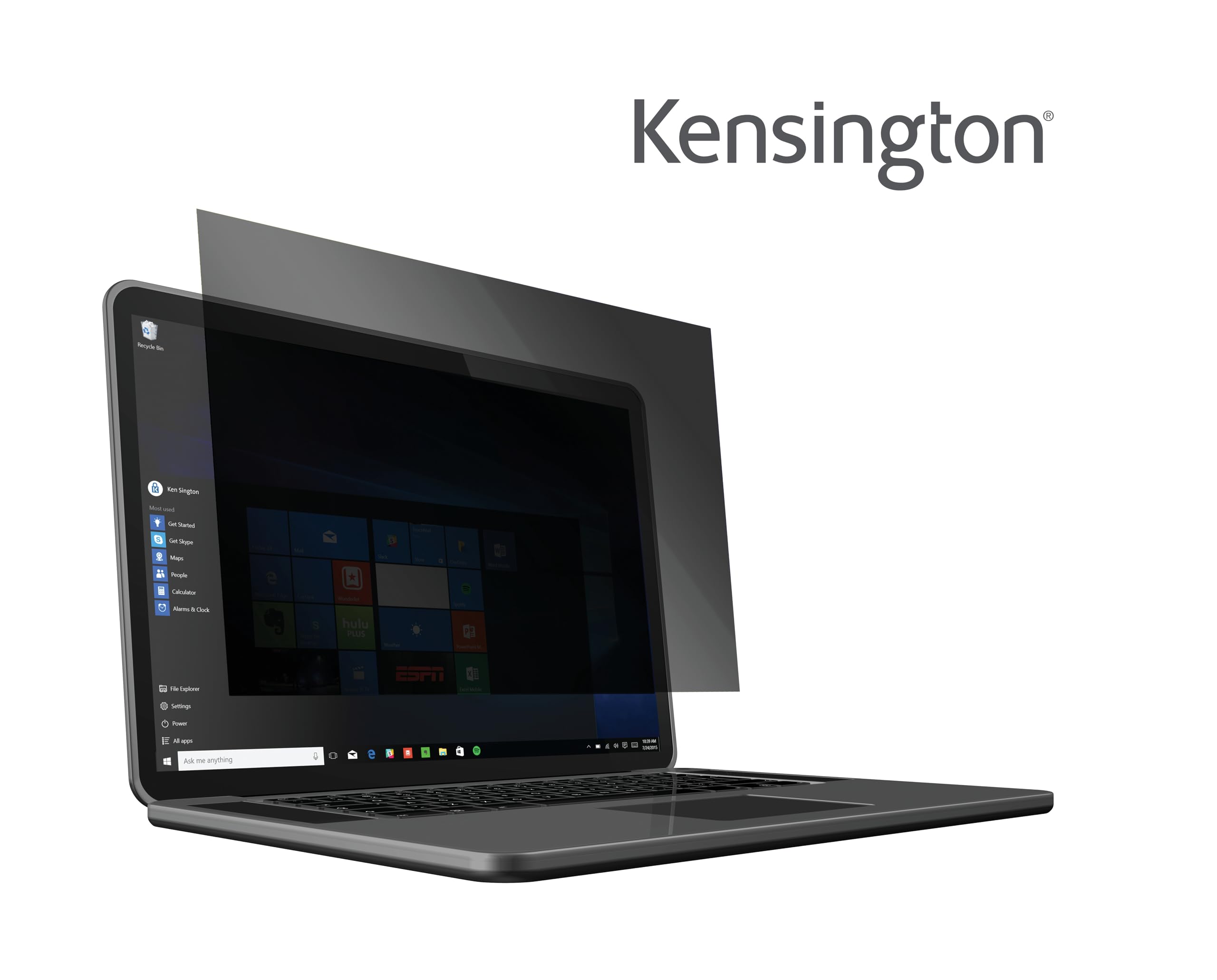 Kensington 628661 – Filtro Privacidad 14” 16:10 Extraíble