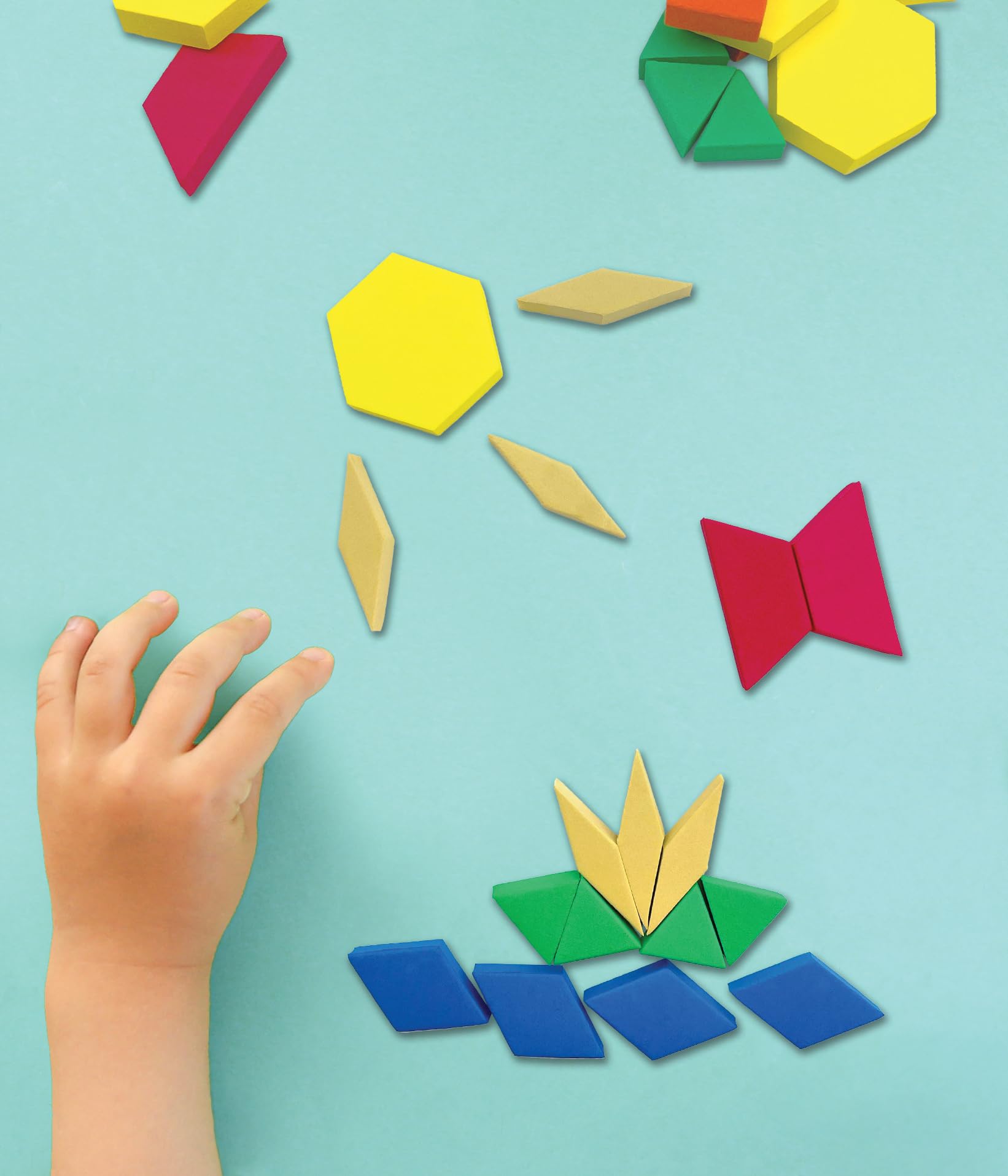 Teacher Created Resources Foam Base Ten Hundreds Flats - 10 Blue Flats For Math Manipulatives