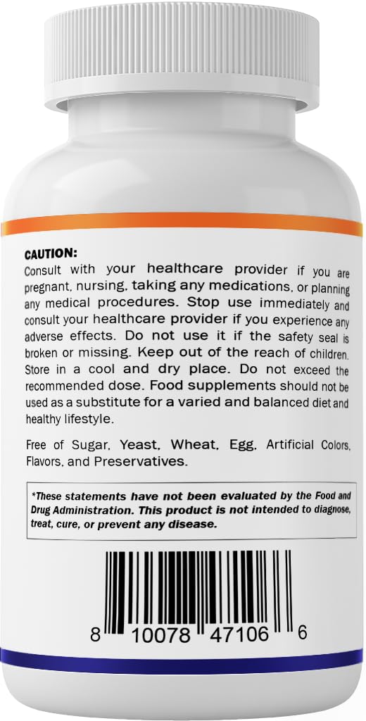 Vitamatic Apple Pectin 1400 mg Per Serving, 120 Veggie Capsules — Amazon image 9