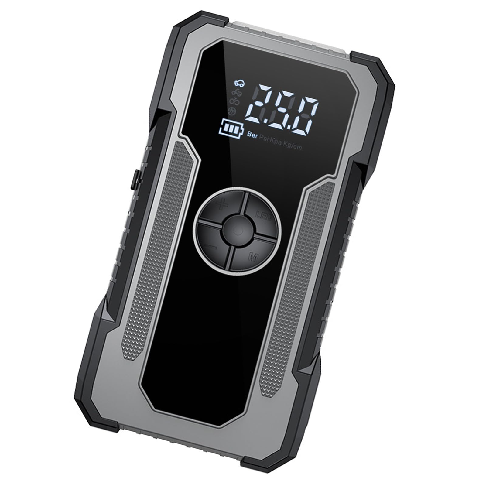 Arrancador de coche de 12 V de corriente de 4000 A con pantalla digital, compresor de aire, fuente de alimentación USB, sistemas de iluminación de emergencias, arrancador de batería de coche con