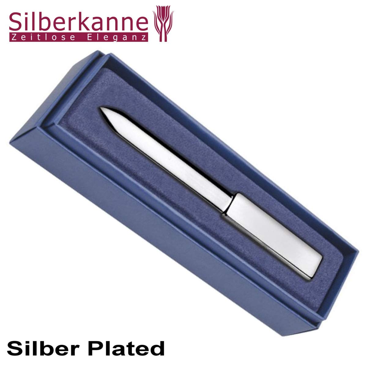 Edler Brieföffner Klassisch 19 cm versilbert Premium Silber Plated