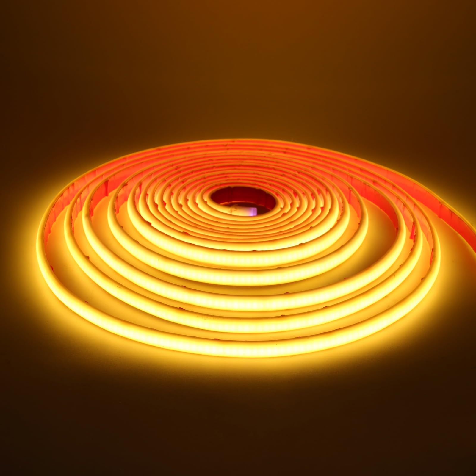Solar LED Strip, Solarbetriebene COB Neon LED Streifen Außen, 320leds/m, 8 Modi, Schneidbar, IP65 Wasserdicht Diffusion Flex LED Schlauch Band für Garten, Balkon, Treppe (Warmweiß, 10M)
