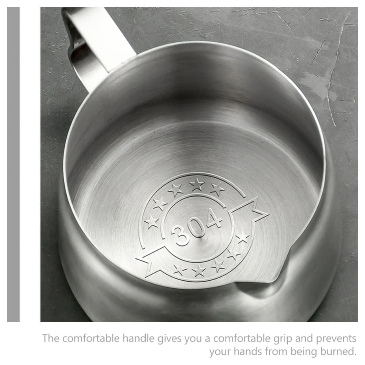 Récipient D’huile de Cuisson 2l en Acier Inoxydable Passoire
