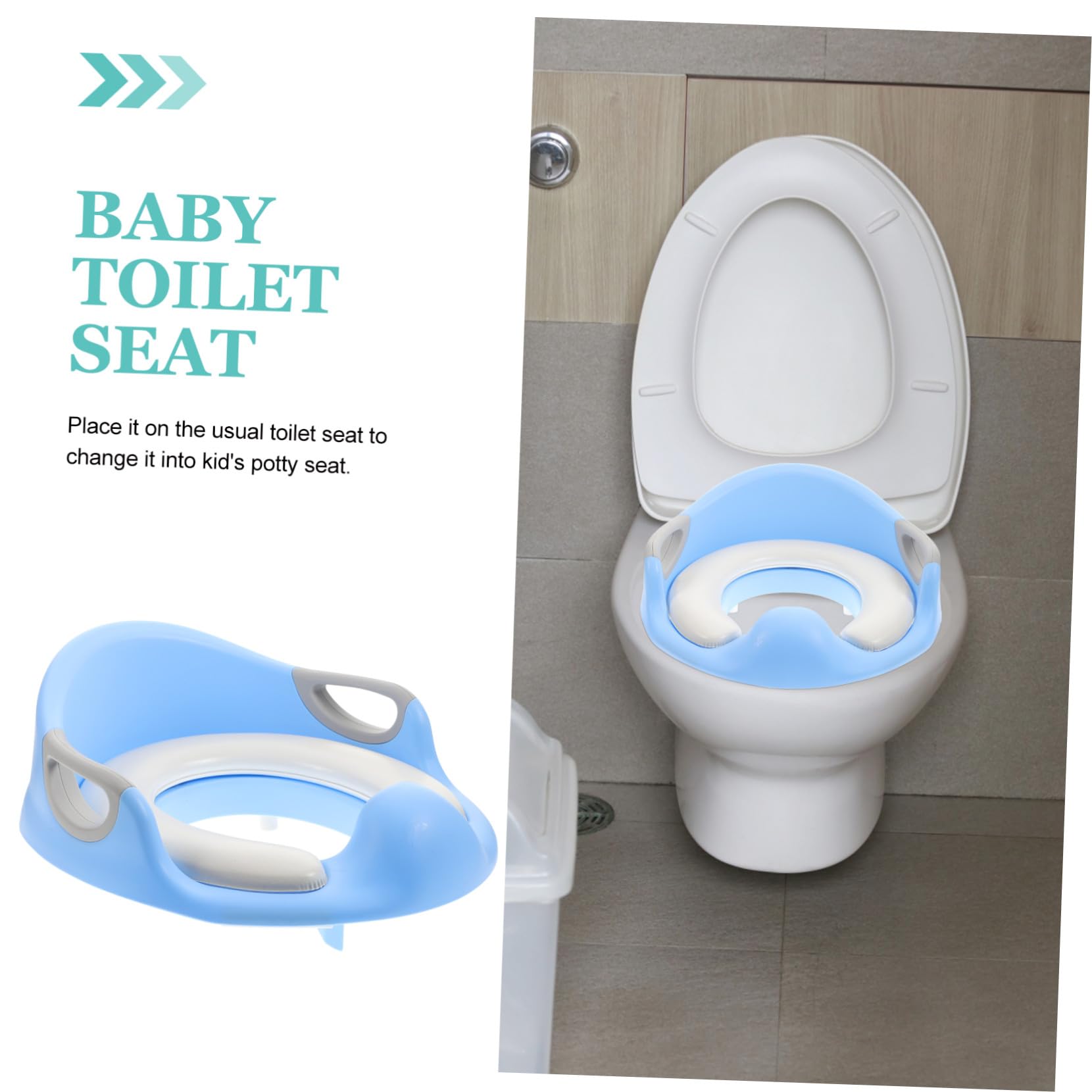 iplusmile Asiento de Inodoro Entrenamiento para Orinal Tapa Wc para Pequeños Asiento Inodoro para Bebés para Cuarto de Baño