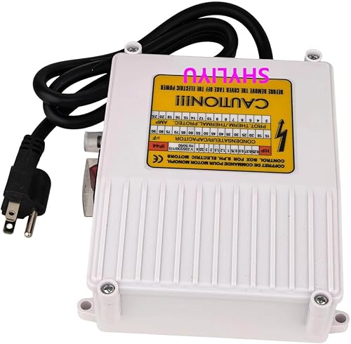 Miniatura 4 de Caja de control sumergible de la bomba de agua profunda 1.5Hp, 60uf 25A, caja del controlador de las bombas,Accesorios de la bomba Caja de control