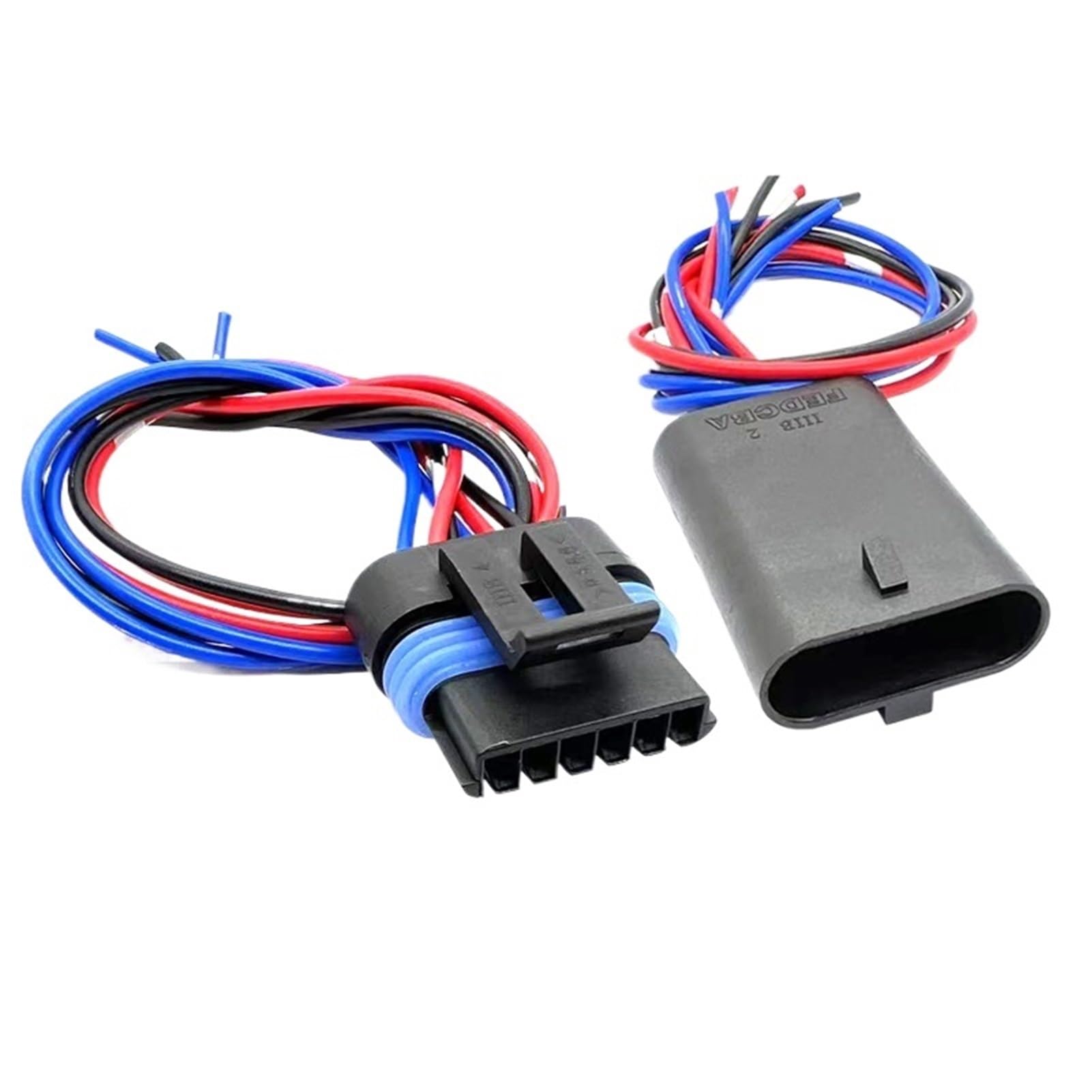 Connettore a pedale per acceleratore elettronico per auto a 6 pin Pedale per acceleratore del carburante per auto (Male Female,5 S)