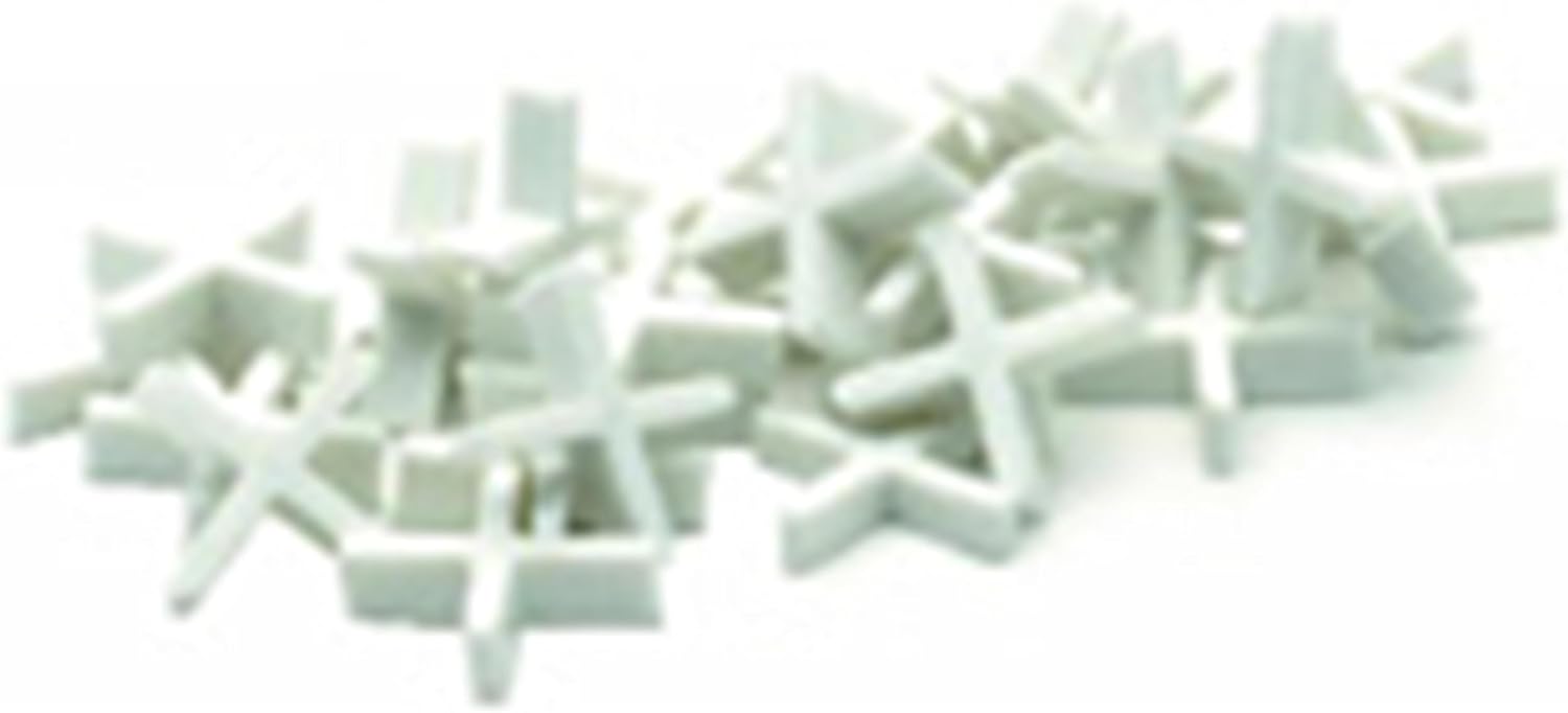 MARSHALLTOWN Tile Spacers, T-Shaped, 5 Millimeter, 150 Quantity, Made in the USA, 15483